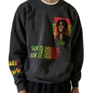 Zion Rootswear Bob Marley Graphic Crewneck Sweater